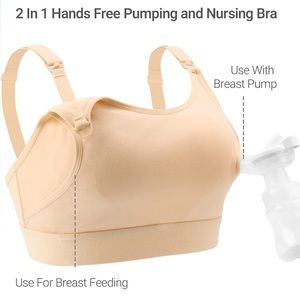 Two Hands-free Free Pumping Bras